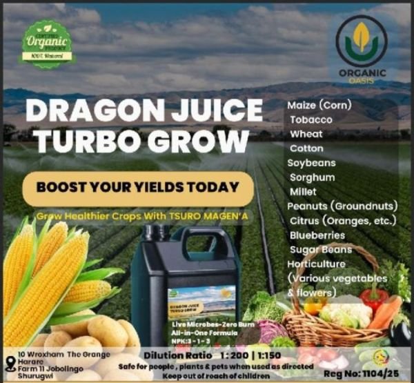 Dragon Juice Turbo Grow Organic Fertilizer