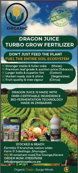 Dragon Juice Turbo Grow Organic Fertilizer