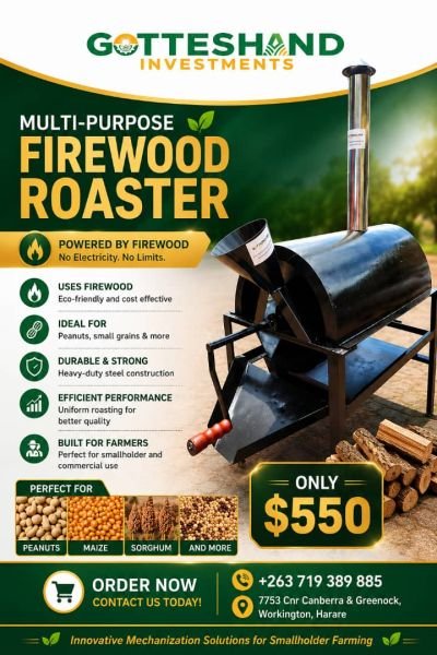 Multi Purpose Firewood Roaster