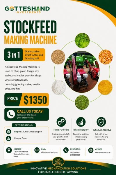 Stockfeed Making Machine