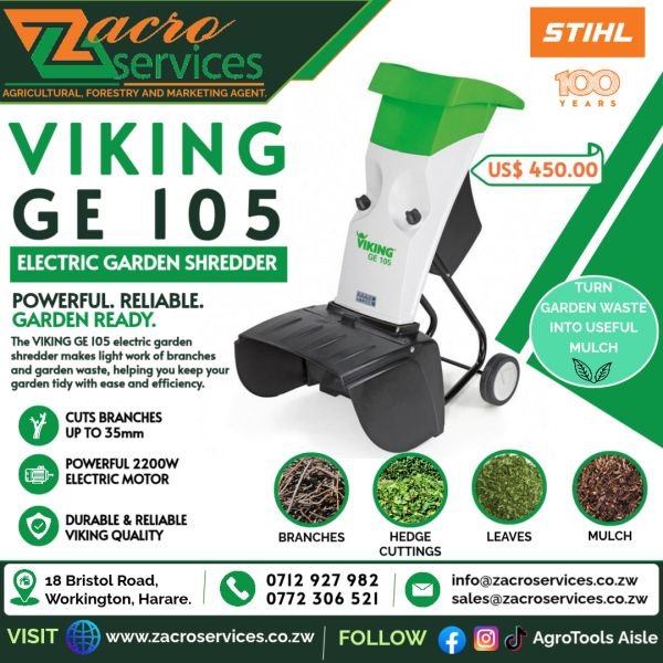 VIKING GE 105 ELECTRIC GARDEN SHREDDER